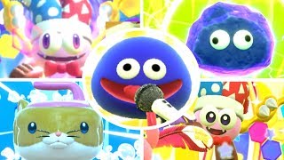 Kirby Star Allies  All Friends Abilities DLC Included [upl. by Wisnicki]