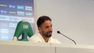 Ruben Amorim press conference about Man United move🔴 [upl. by Acirtal]