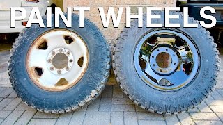 How to Repaint Your Wheels ANY COLOUR [upl. by Ennaxor]