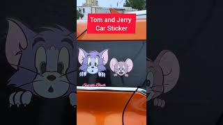 Tom amp Jerry Car Sticker Design TomAndJerry CarStickers CarDecals FunCarDesigns CartoonStickers [upl. by Einra640]