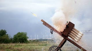 This 15th Century Weapon of War Fired 100 Arrows at Once [upl. by Nicolais]