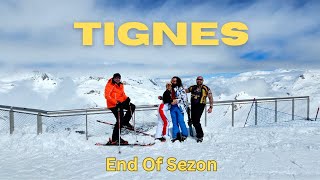 Skiing in May  Tignes  Val dlsere  End of sezon [upl. by Buford565]