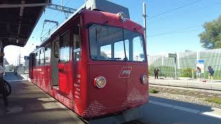 Bergbahn Rheineck–Walzenhausen RhW 10 July 2022 12 4K [upl. by Adnir684]