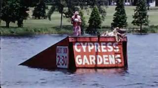 Cypress Gardens Vintage Clown footage [upl. by Gerkman999]