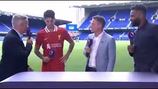 Szoboszlai Post Match interview 02 Liverpool [upl. by Nash]