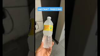 Water Freezing Instantly [upl. by Rawdin]