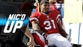 David Johnson Micd Up During Injury Scare vs Rams  NFL Films  Sound FX [upl. by Cattima]