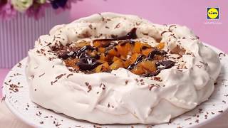 Pavlova cu mousse de mascarpone • reteta Bucataria Lidl [upl. by Nairad]