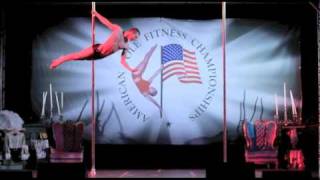 American Pole Fitness Champion Freestyle Round [upl. by Islehc]