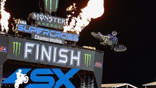 Supercross Round 4 450SX Highlights  Anaheim CA Angel Stadium  Jan 27 2024 [upl. by Ikuy]