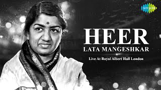 Heer  Lata Mangeshkar Live At Royal Albert Hall London  Punjabi Folk Song [upl. by Toffic872]