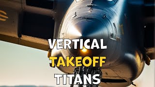 05 Air Force Fighter Jets with Vertical takeoff and landing capabilities  VTOL TITAN [upl. by Elah504]