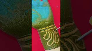 Easy beautiful arabic shaded mehndi design  unique mehndi design shorts [upl. by Litt]