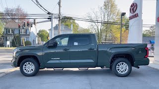 2022 Toyota Tundra SR5 CrewMax with 65ft Bed ARMY GREEN and SILVER [upl. by Secrest656]