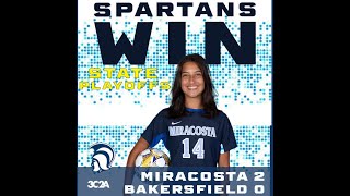 MiraCosta College Women’s Soccer vs Bakersfield [upl. by Hairim]