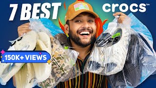 I Bought Every BEST CROCSCLOGSSLIDERS FOR MEN 🔥 Crocs Footwear Haul Review 2023  ONE CHANCE [upl. by Twila]