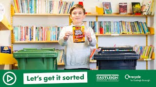 Lets Get It Sorted  Eastleigh Recycling – Crisp Packet [upl. by Repsaj]