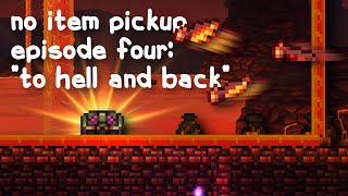 Trying to beat Terraria FTW without picking up items Hell RNGesus [upl. by Halilad803]