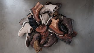 Ranking My Japanese Boot Collection  Visvim [upl. by Ramon]