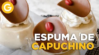 IMPRESIONANTE ESPUMA DE CAPUCHINO ☕ receta IMPERDIBLE de Paulina Abascal 😋  El Gourmet [upl. by Llenehc]