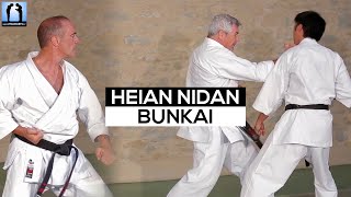 Heian Nidan Bunkai karate [upl. by Isis]