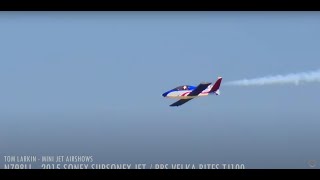 Mini Jet Airshows  2015 Sonex SubSonex Jet  N798LL  2023 Garmin KC Air Show Day 2 [upl. by Nyltac]