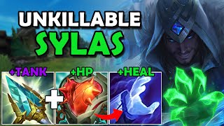 The UNSTOPPABLE Tank Sylas Build You NEED To See  Full HP Tank Sylas Gameplay S14 [upl. by Ewart]