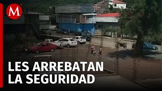 Familias desplazadas huyen de la violencia en Buenavista Michoacán [upl. by Durer668]