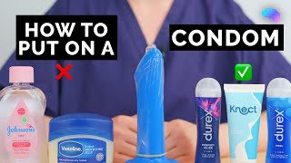 How to put on a condom  60second summary  OSCE [upl. by Fortunna]