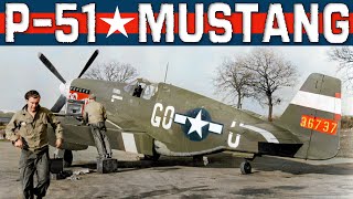 P51 MUSTANG North American Fighter Exceptional World War 2 Memories Documentary [upl. by Assirrem]