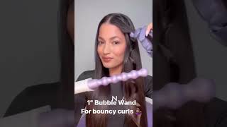 MONAT Early Bright Friday  How to  MONAT Endless Curls Interchangeable Styling Wand [upl. by Eugenia]