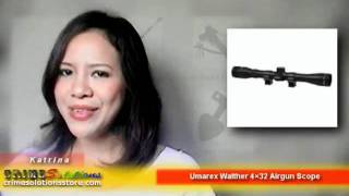 Airsoft  Umarex Walther 4×32 Airgun Scope Review [upl. by Ulphia601]