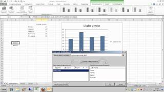 Excel  Wykres dynamiczny  PRZESUNIĘCIE ILENIEPUSTYCH [upl. by Eilsek401]