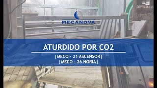 Aturdido por CO2 MECO 21 Y 23 para Mataderos de Porcino  Mecanova [upl. by Atalante790]