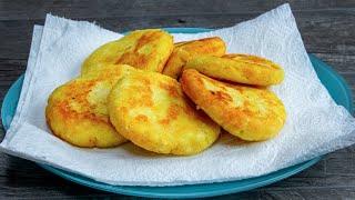 Galettes de pommes de terre au fromage Recette simple rapide et TRÈS savoureuse Savoureuxtv [upl. by Leacock144]