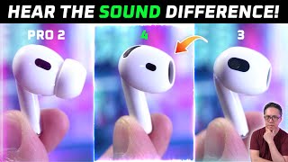 Better Sound 😯 AirPods 4 Review vs AirPods Pro 2 vs AirPods 3  airpods4 [upl. by Maddock]