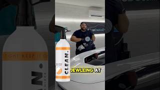 💎Jeweling  Clean By Pan The Organizer Spray Polish cardetailling detailing pantheorganizer [upl. by Nelaf615]