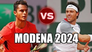 Marco Cecchinato vs Juan Pablo Varillas MODENA 2024 [upl. by Lankton130]