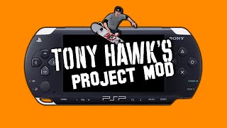 Tony Hawks Project Mod THP8 MOD  PSP Games [upl. by Eendys]