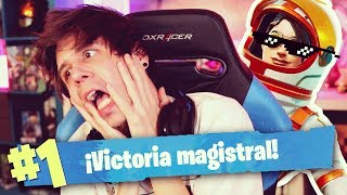 MI PRIMERA VICTORIA MAGISTRAL EN FORTNITE [upl. by Agustin]