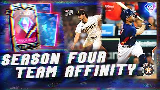 Team Affinity Season 4 News NEW Diamond Altuve amp Darvish Get TONS Of Free XP MLB The Show 21 [upl. by Armond]