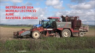 BETTERAVES 2024  MOREAU LECTRA V 2 SAVIERES AUBE [upl. by Gula388]