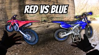 CRF250R vs YZ250F  Which is Better [upl. by Freeborn]