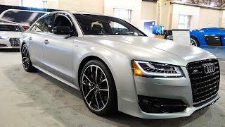 AUDI S8 2017 Quattro Twin Turbo V8 Interior Exterior Review [upl. by Bradway]