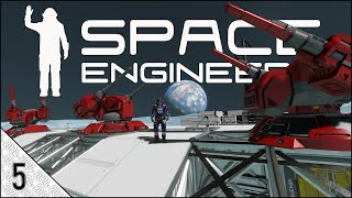 Space Engineers Survival Episode 5  Rover Upgrades and DEFENSES 2024 [upl. by Malchy]