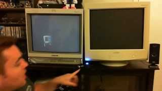 Dreamcast VGA on new Monitor and Sony PVM [upl. by Anilam]