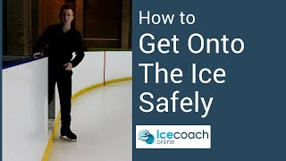 Getting on the ice safely [upl. by Meghann]