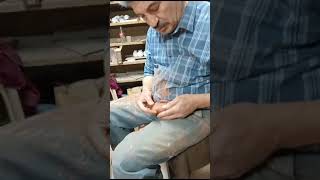 How our Biblical Clay Oil Lamps are made in Israel [upl. by Harvey]