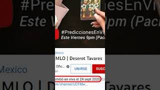 TBT Prediccion Cumplida 42 Estudiantes Desaparecidos  Deseret Tavares shorts mexico [upl. by Alliuqal295]