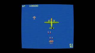 1942  MSX2  CRT Consumer Shader test fMSX core  MSX Games Collection [upl. by Cotterell508]